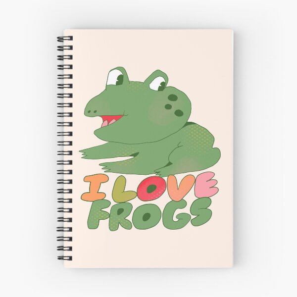 Item preview, I Love Frogs (Green) designed and sold by yellowflowerhut.