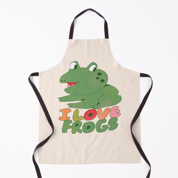 Item preview, I Love Frogs (Green) designed and sold by yellowflowerhut.