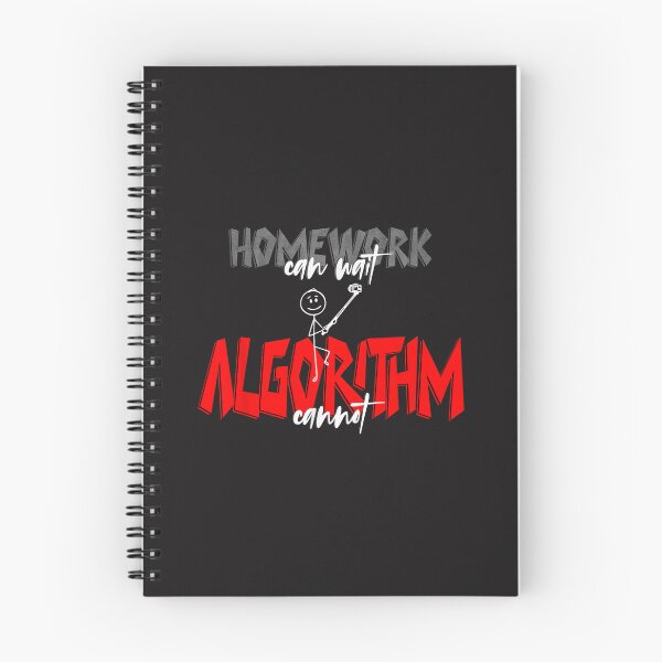 Item preview, Homework Can Wait Algorithm Cannot Funny Content Creator Meme designed and sold by kiralynstration.