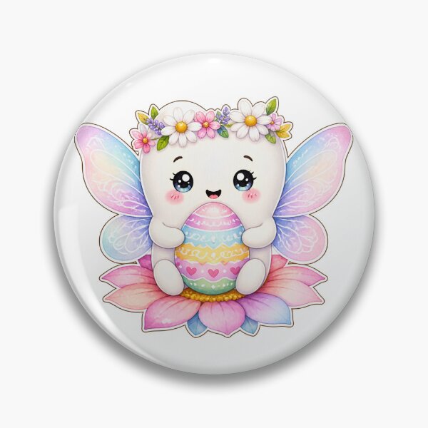 Item preview, Easter Egg Tooth Fairy Watercolor designed and sold by Mommy-Smile.