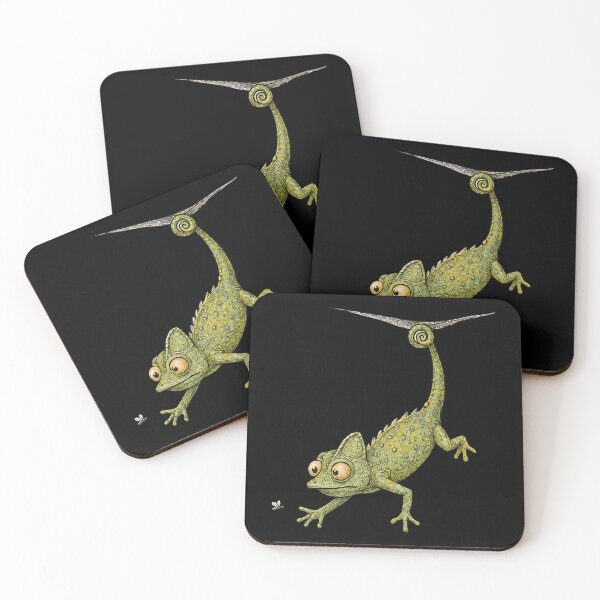 Item preview, Curious Chameleon – Vintage Reptile Wildlife Illustration Retro Graphic designed and sold by sportfantees.