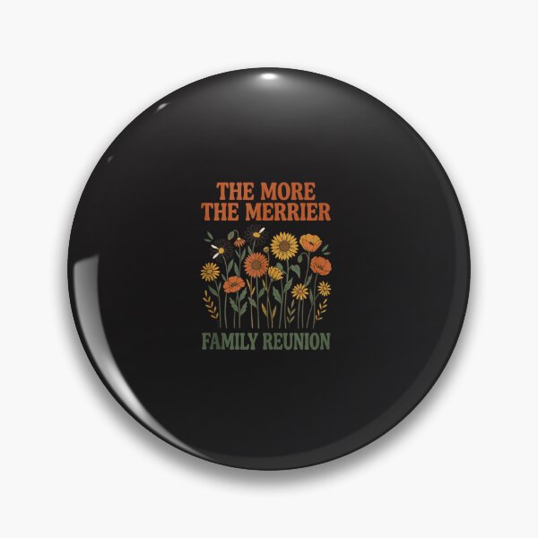 Item preview, The More The Merrier Family Reunion Vintage Wildflower Floral Design designed and sold by kiralynstration.
