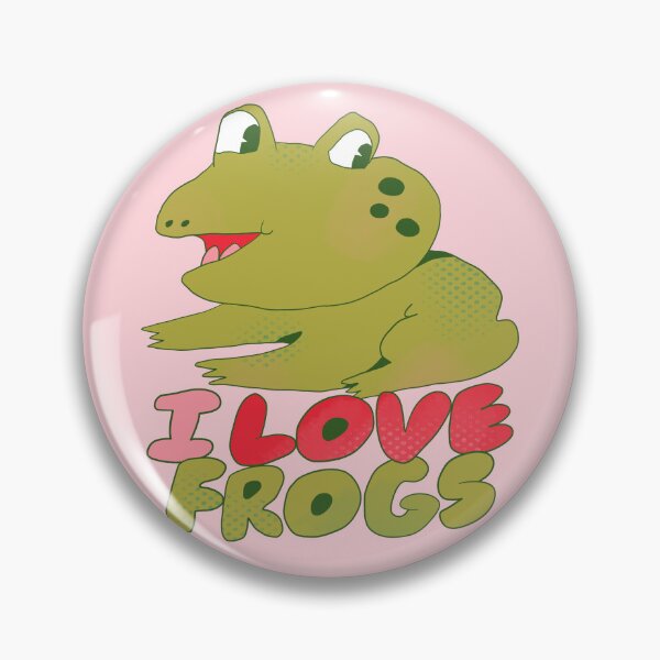 Item preview, I Love Frogs (Light Green) designed and sold by yellowflowerhut.