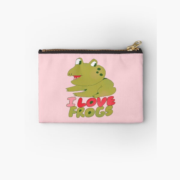 Item preview, I Love Frogs (Light Green) designed and sold by yellowflowerhut.