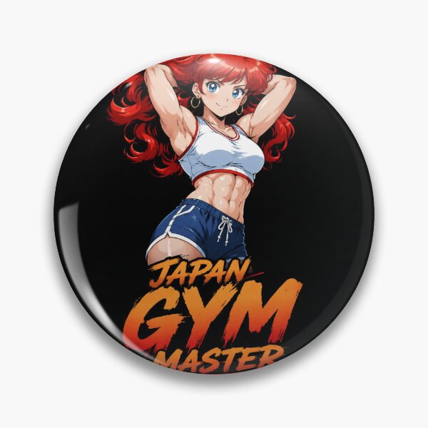 Item preview, Anime Gym Girl Japan Gym Master Fitness Waifu Artwork designed and sold by Digistore1221.