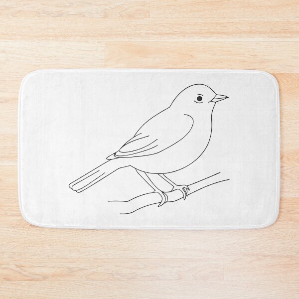 Item preview, Bird Elegant 2 Line Art Gift designed and sold by OneLine Studio.