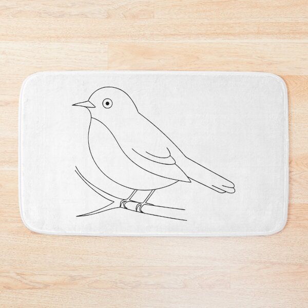 Item preview, Bird Elegant 1 Line Art Gift designed and sold by OneLine Studio.