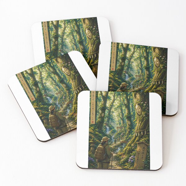 Item preview, The Whispering Spirit Forest | Arte Japonés Ukiyo-e designed and sold by Substance_life.