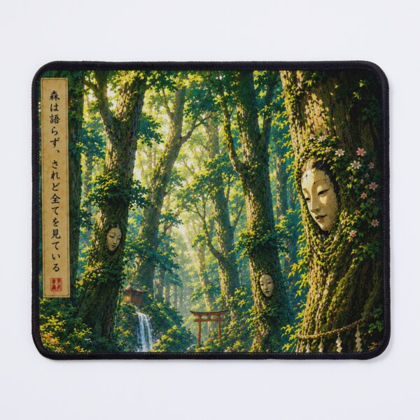 Item preview, The Whispering Spirit Forest | Arte Japonés Ukiyo-e designed and sold by Substance_life.