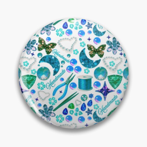 Item preview, Aqua Jewelry Making Beading Pattern | Gemstone Crystal Pearl Design | Gift for Jewelry Maker Crafter designed and sold by DesignYourWaystore.