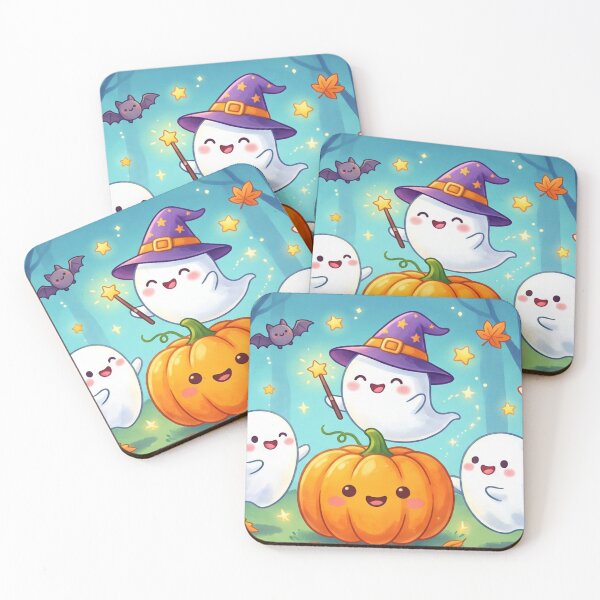 Item preview, Cute Ghost Halloween Learn Colors designed and sold by Softie Sticker Studio.