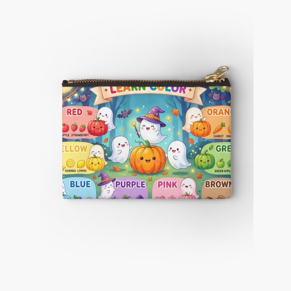 Item preview, Cute Ghost Halloween Learn Colors designed and sold by Softie Sticker Studio.
