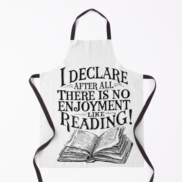 Item preview, I Declare After All There Is No Enjoyment Like Reading! designed and sold by TabbyCatXIII.