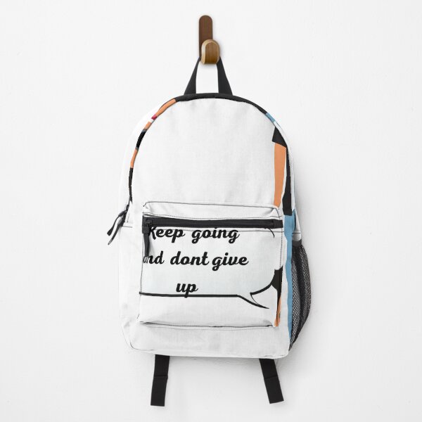 Item preview, Keep Going and Don't Give Up Motivational Cartoon Quote | Positive Mindset Design designed and sold by     Fatma Creates.