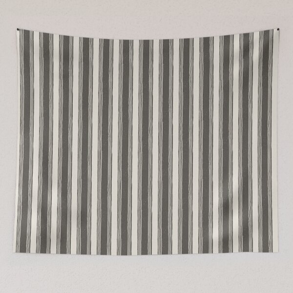 Item preview, Copy of Japandi Organic textured ticking stripe designed and sold by FrancesPoff.