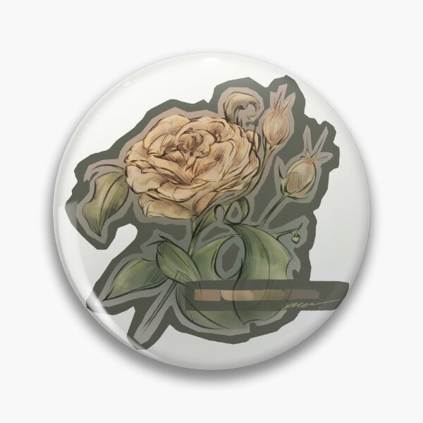 Item preview, Peachy yellow roses (digital art). designed and sold by mossysarts.