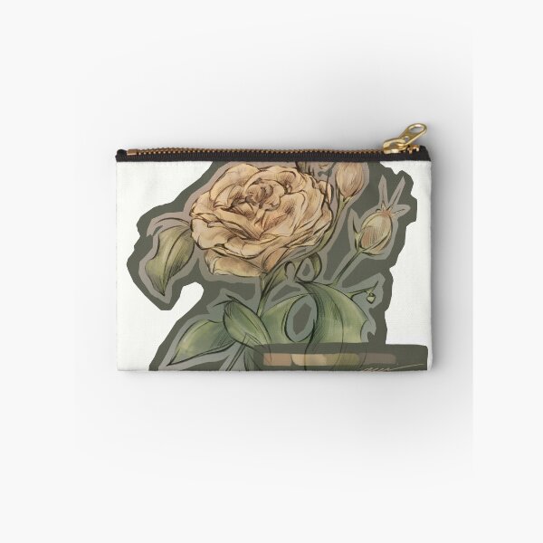 Item preview, Peachy yellow roses (digital art). designed and sold by mossysarts.