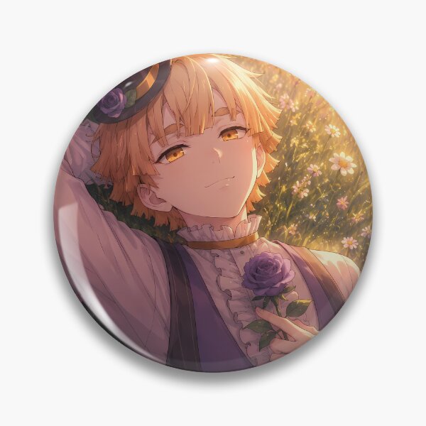 Item preview, Zenitsu Agatsuma Demon Slayer Peaceful Sunset Flowerfield designed and sold by mildaclairmo.