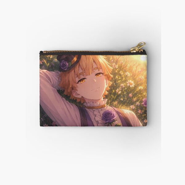 Item preview, Zenitsu Agatsuma Demon Slayer Peaceful Sunset Flowerfield designed and sold by mildaclairmo.