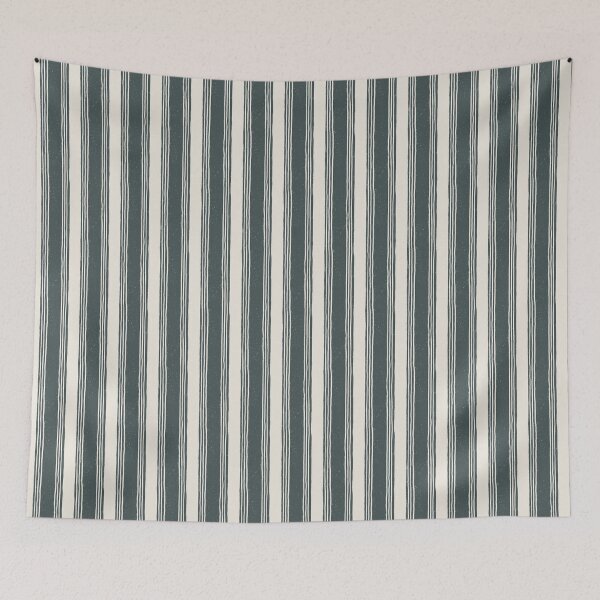 Item preview, Copy of Japandi Organic textured ticking stripe designed and sold by FrancesPoff.