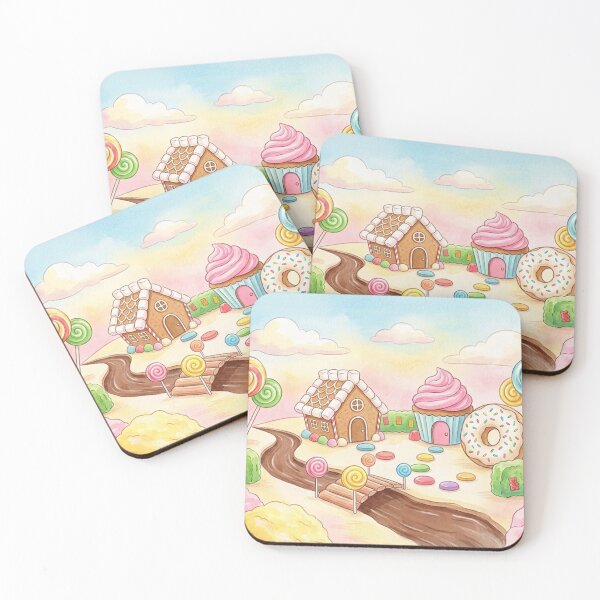 Item preview, Cute Ghost Sweet Candy Village  designed and sold by Softie Sticker Studio.