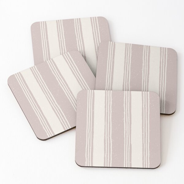 Item preview, Copy of Japandi Organic textured ticking stripe designed and sold by FrancesPoff.