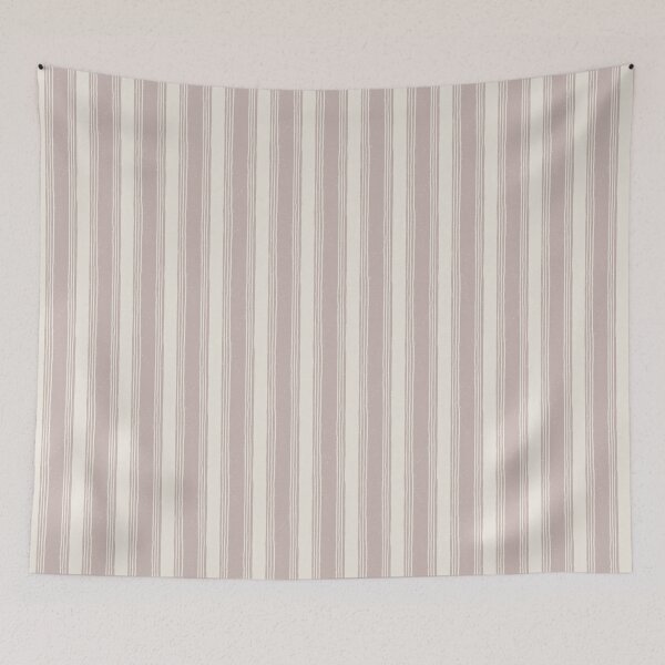Item preview, Copy of Japandi Organic textured ticking stripe designed and sold by FrancesPoff.