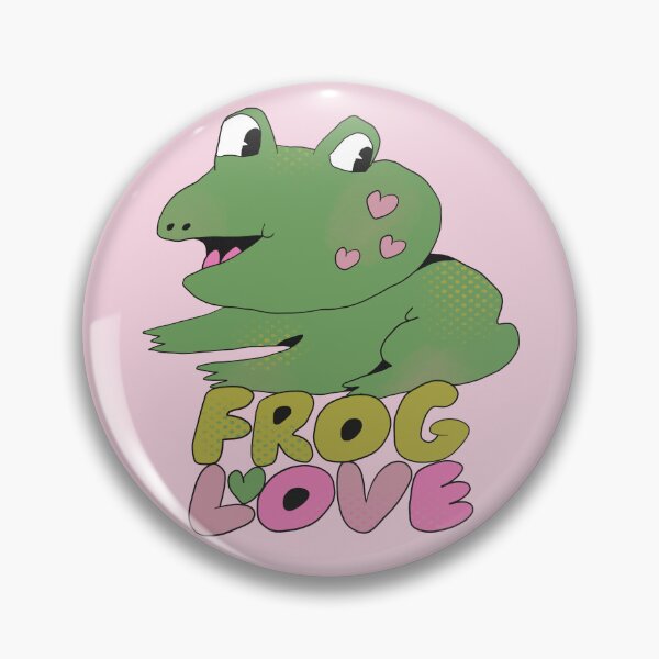Item preview, Frog Love (Purple) designed and sold by yellowflowerhut.