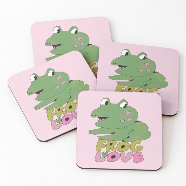 Item preview, Frog Love (Purple) designed and sold by yellowflowerhut.