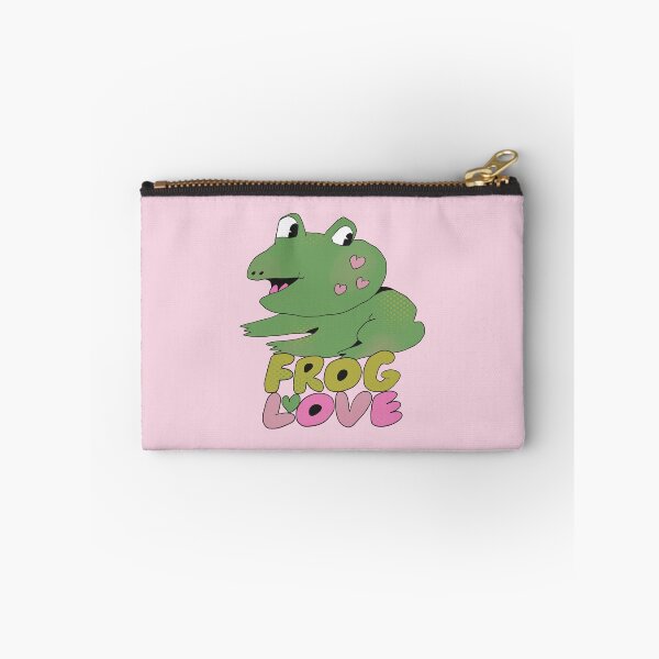 Item preview, Frog Love (Purple) designed and sold by yellowflowerhut.