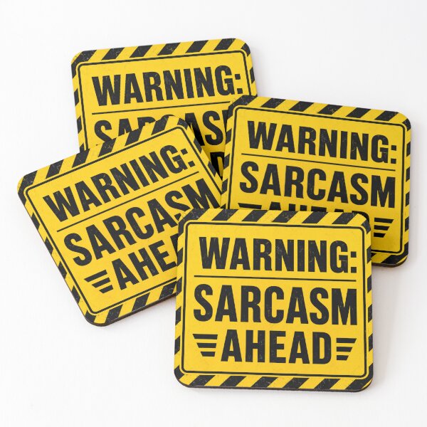 Item preview, Warning: Sarcasm Ahead designed and sold by Vexorask.
