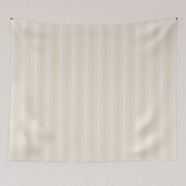 Item preview, Copy of Japandi Organic textured ticking stripe designed and sold by FrancesPoff.