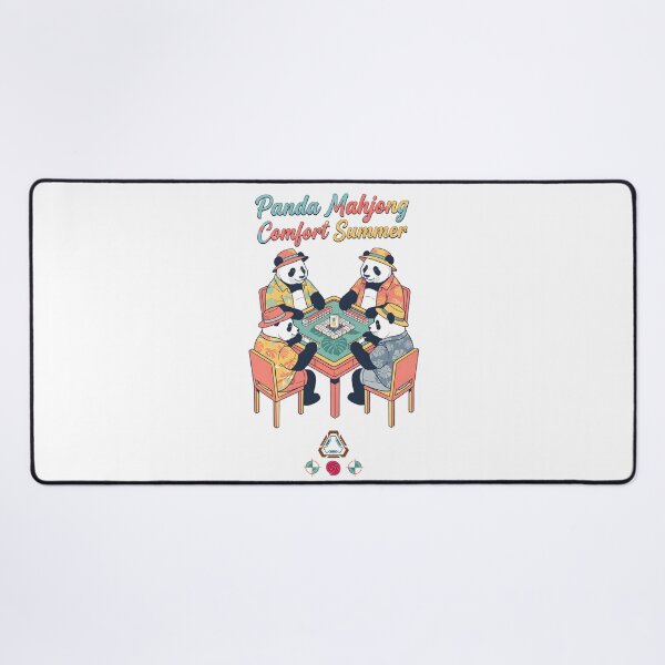 Item preview, Panda Mahjong Comfort Summer designed and sold by Whimsy Trail Co.
