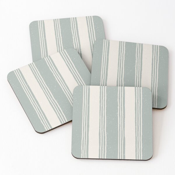 Item preview, Copy of Japandi Organic textured ticking stripe designed and sold by FrancesPoff.