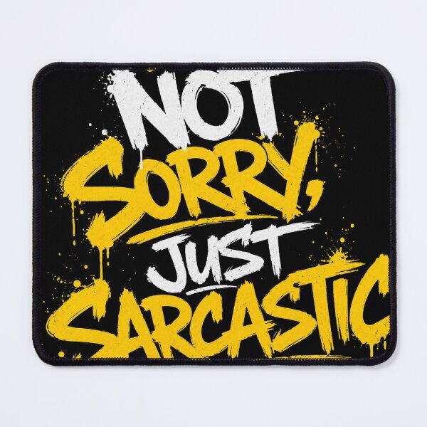 Item preview, Not Sorry, Just Sarcastic designed and sold by Vexorask.