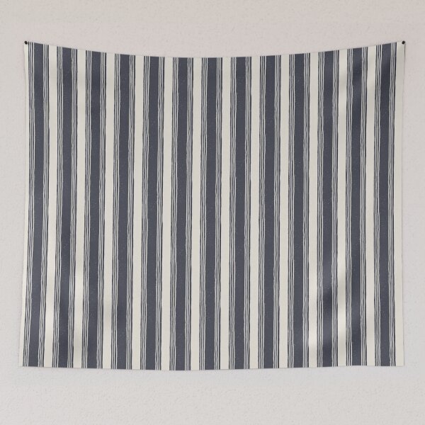 Item preview, Copy of Japandi Organic textured ticking stripe designed and sold by FrancesPoff.