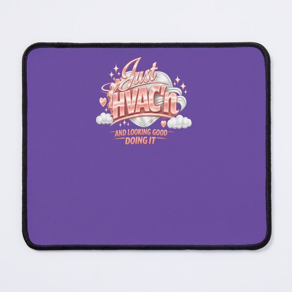 Item preview, Just HVAC’n and Looking Good Doing It - Rose Gold Metallic Script Design for Women in HVAC designed and sold by FrozenHeat97.
