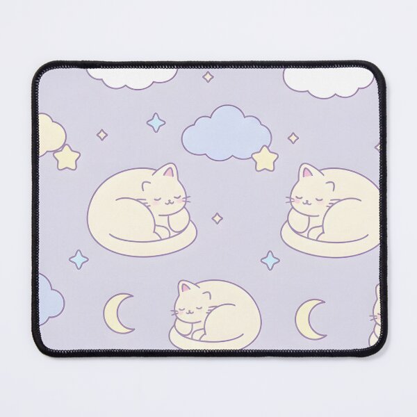 Item preview, Cute Sleeping Cats on Moons Pastel Dreamy iPhone Case designed and sold by FestivityFinds.