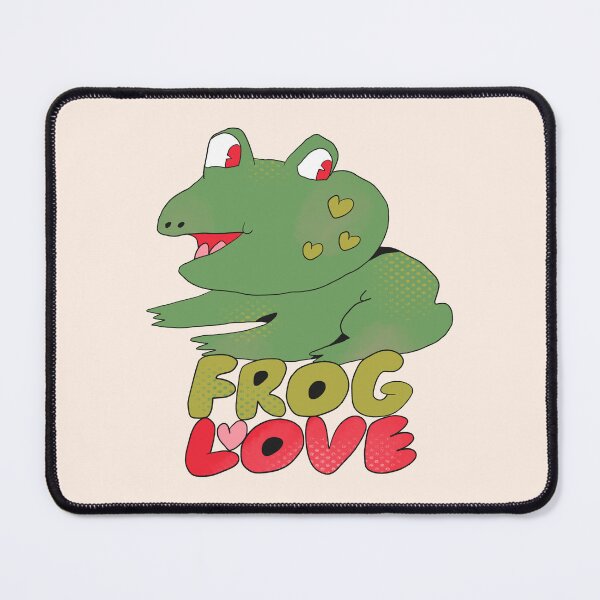 Item preview, Frog Love (Red) designed and sold by yellowflowerhut.