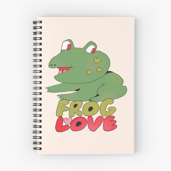 Item preview, Frog Love (Red) designed and sold by yellowflowerhut.
