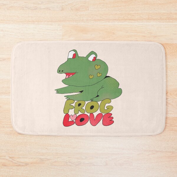 Item preview, Frog Love (Red) designed and sold by yellowflowerhut.