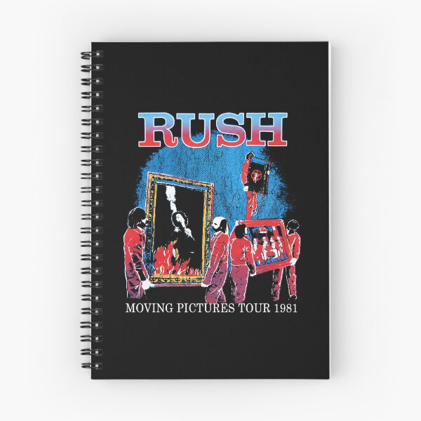 Item preview, Vintage RUSH Moving Picture Tour  designed and sold by theBowGurl.