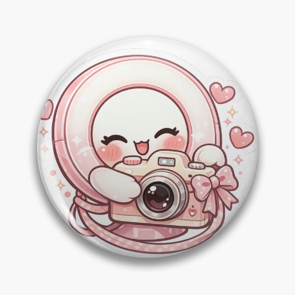 Item preview, Ring Light Creator Sticker Kawaii Content Creator Aesthetic for Photographers & Influencers designed and sold by CutePrintCorner.