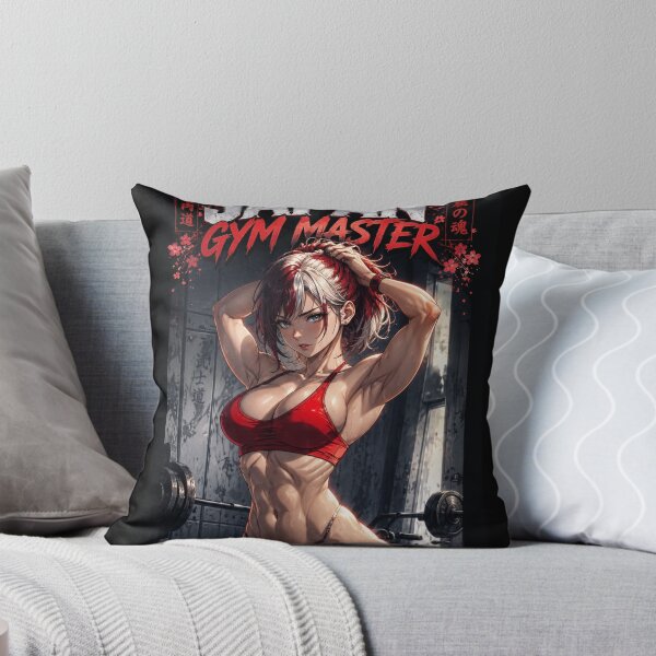 Item preview, Japan Gym Master Anime Fitness Girl Bodybuilding Design designed and sold by Digistore1221.