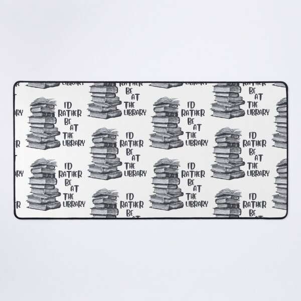 Item preview, bookish gift, black and white book lover design designed and sold by OmStudioz .
