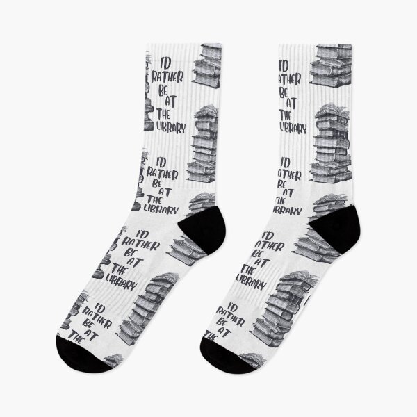 Item preview, bookish gift, black and white book lover design designed and sold by OmStudioz .