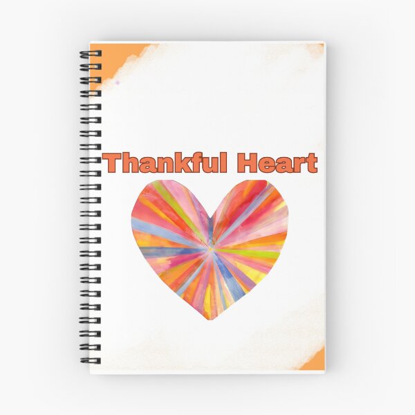 Item preview, Thankful Heart Rainbow Burst designed and sold by Renew Inspiration.