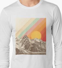 Camiseta de manga larga Mountainscape # 1