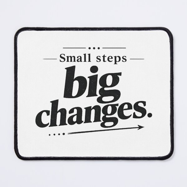 Item preview, Small Steps, Big Changes designed and sold by bolaAura.
