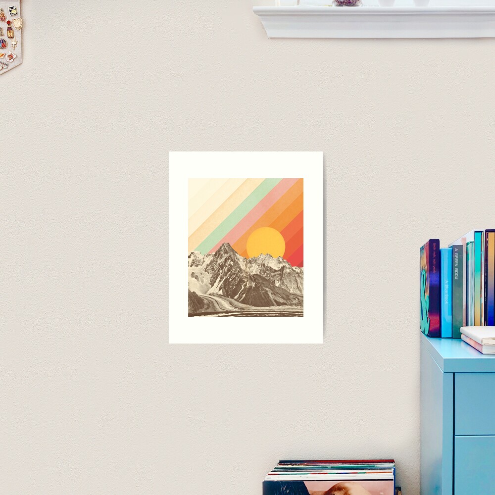 Mountainscape #1 Art Print